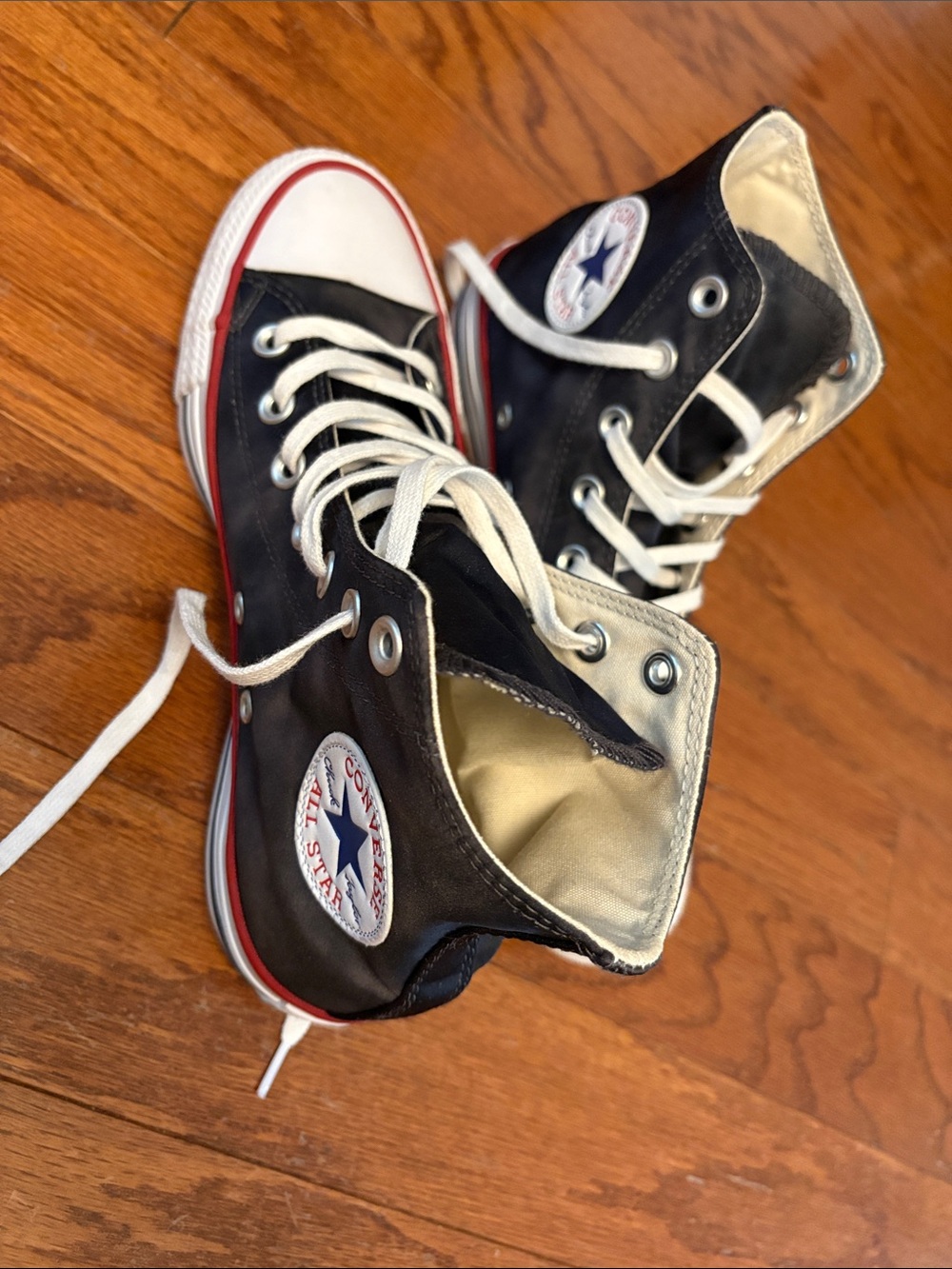 Converse Chuck Taylor All Star Satin High Top Sneakers – Black – Women’s 7 - Picture 6 of 6